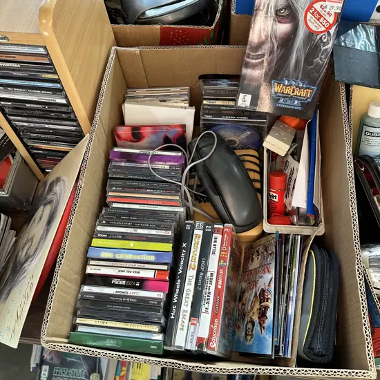 games and CDs etc