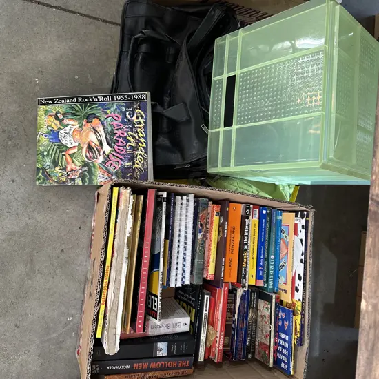 books and bin etc