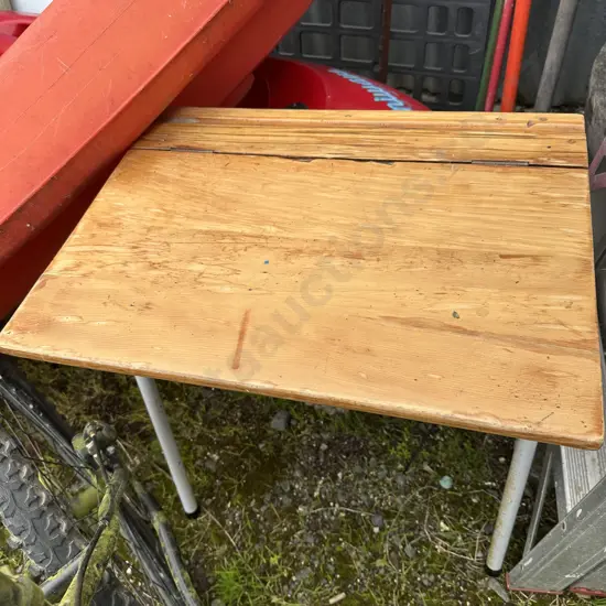 old school desk