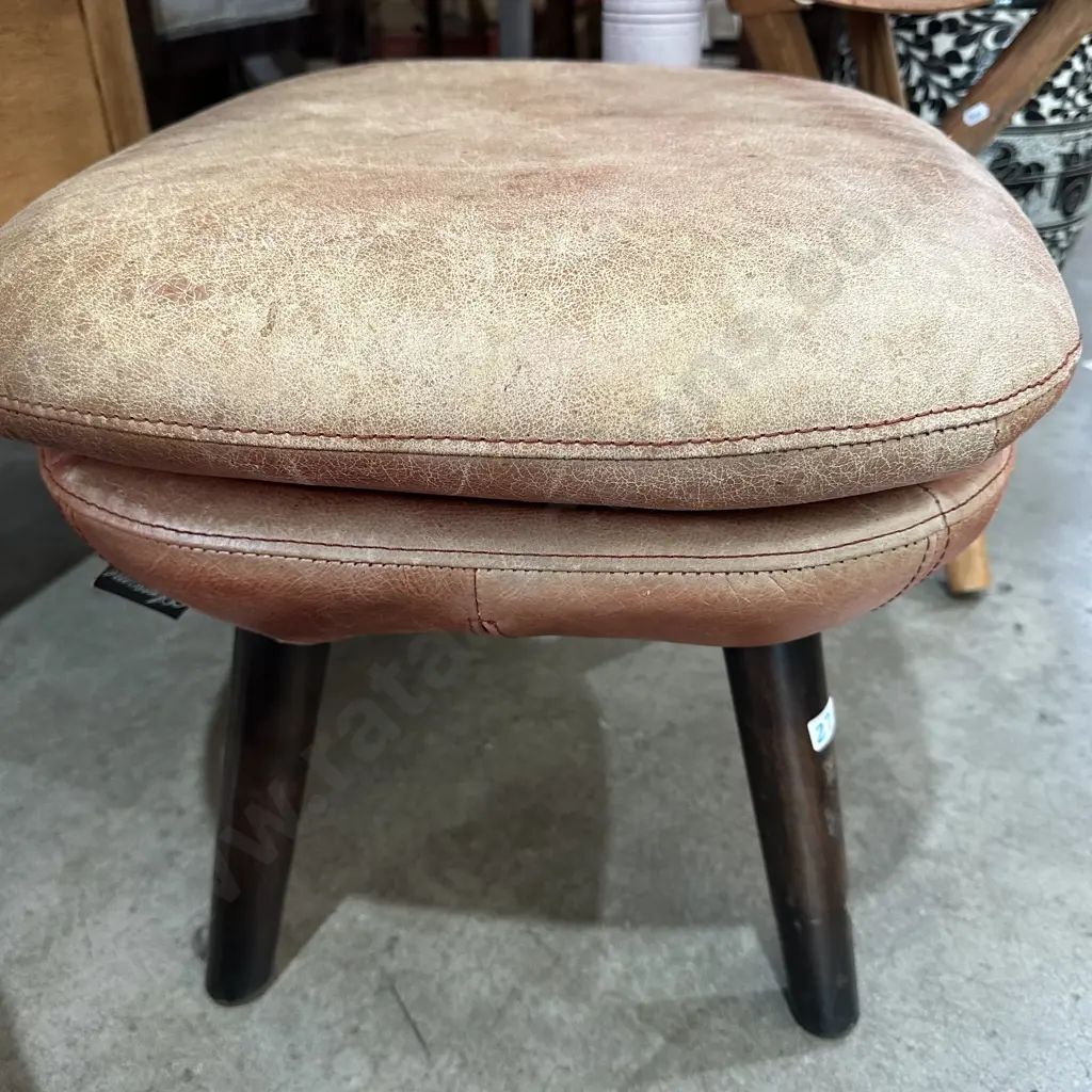 Artsome leather stool Image 1++