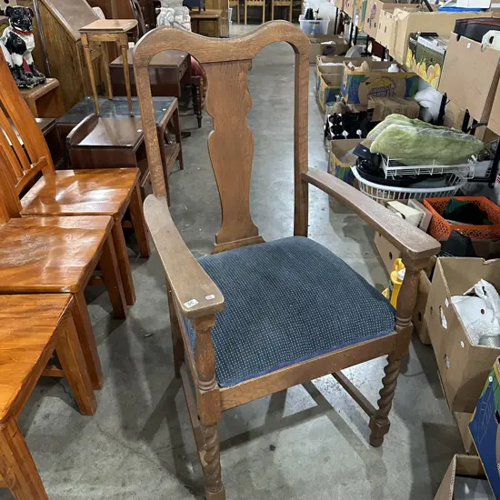 Oak carver chair