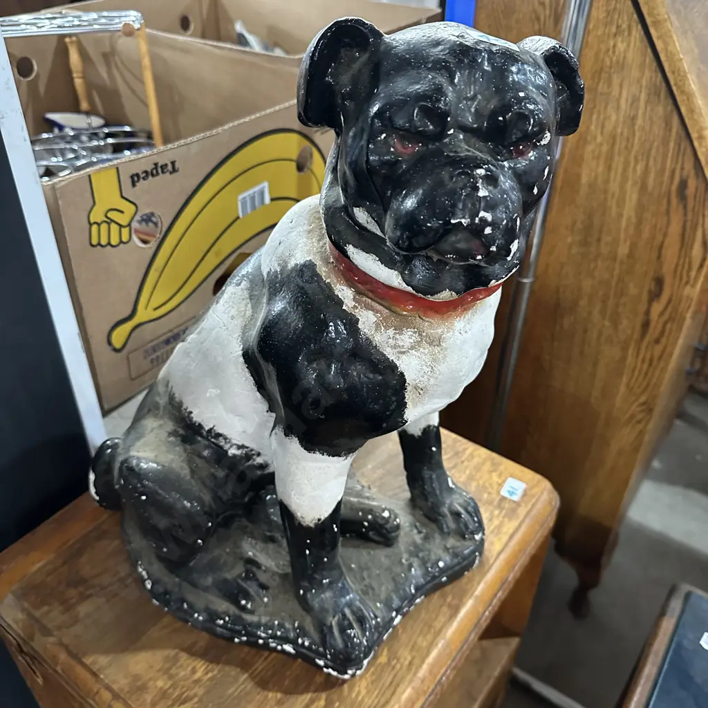 plaster dog needs repair Image 1++