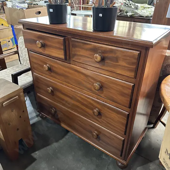 Kauri 5 drawer chest