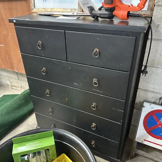 painted wooden chest drawers