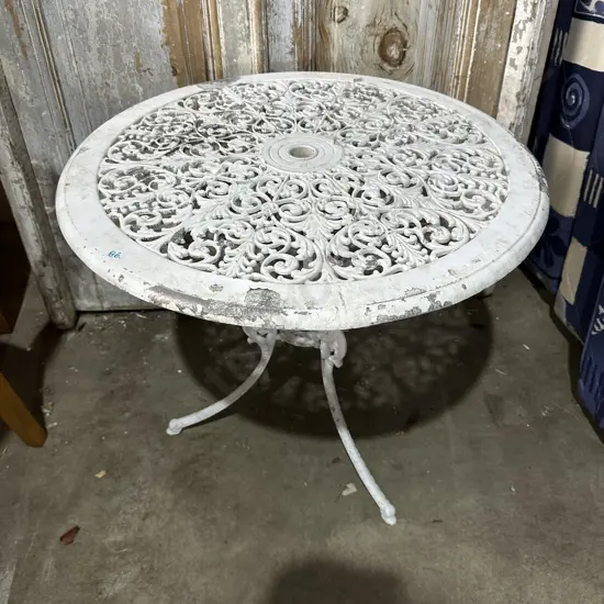 aluminium garden table
