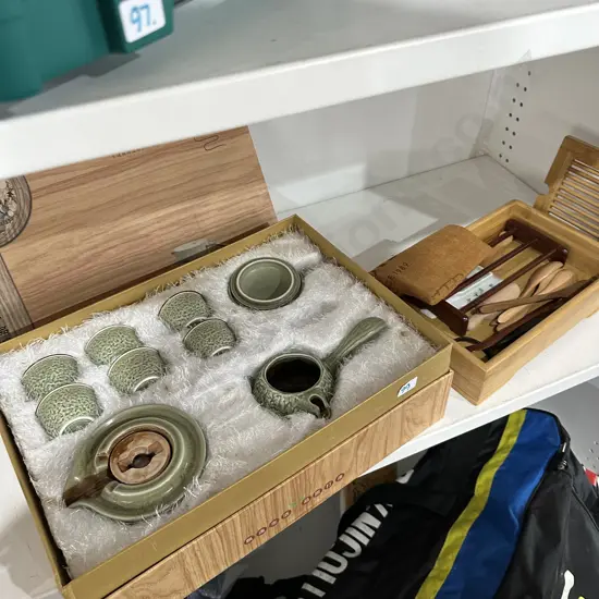 Oriental teaset etc