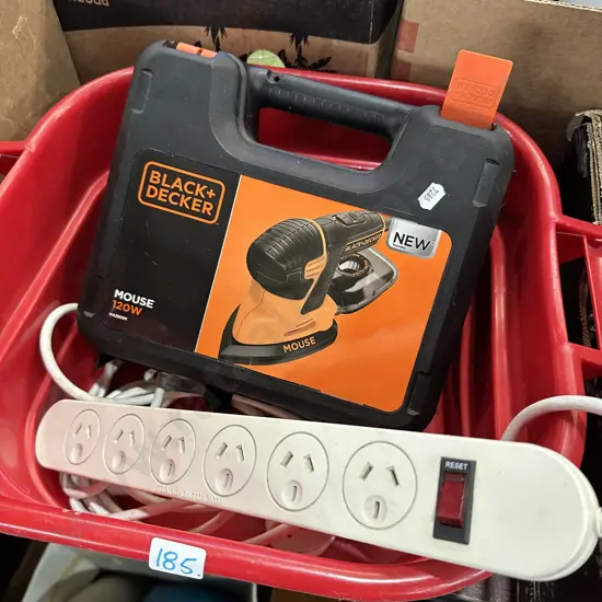 B&D mouse and leads etc.