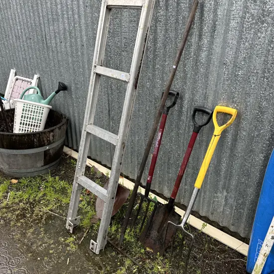ramp, garden tools