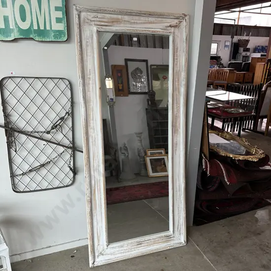 large wooden framed mirror 1800 x 800