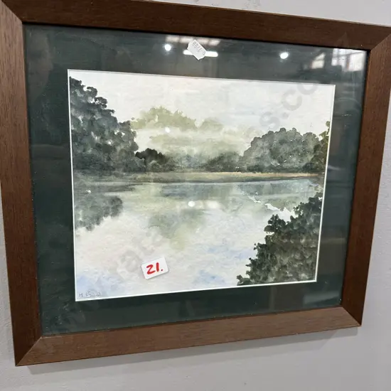 sign watercolour by M.Bush