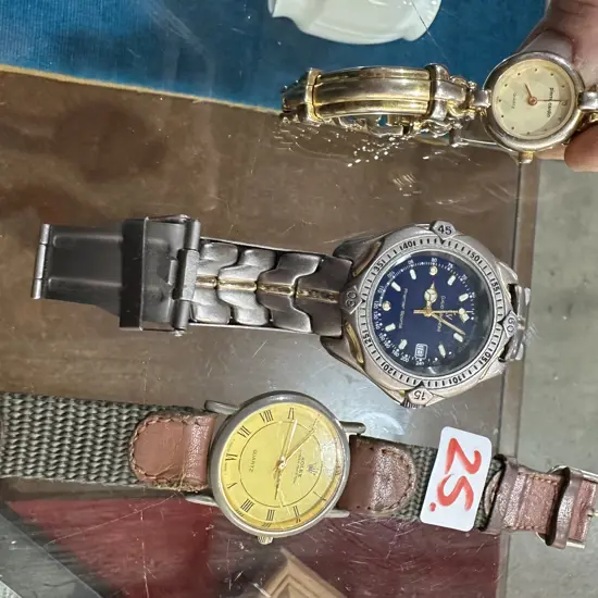 3 x watches