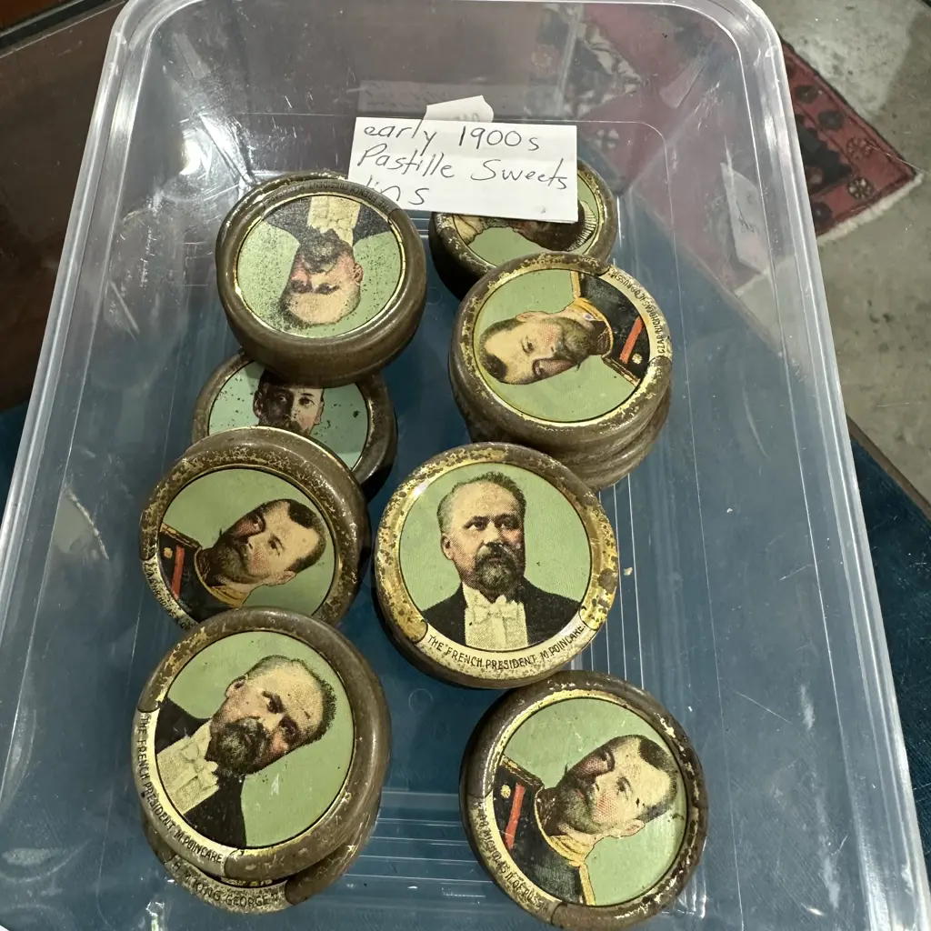 early Pastille sweets tins Image 1++