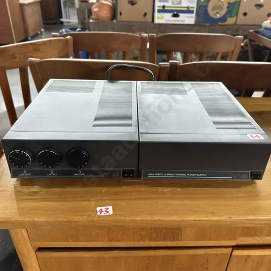 2 x Cyrus vintage stereo items