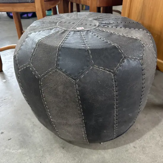 Citta design leather poof