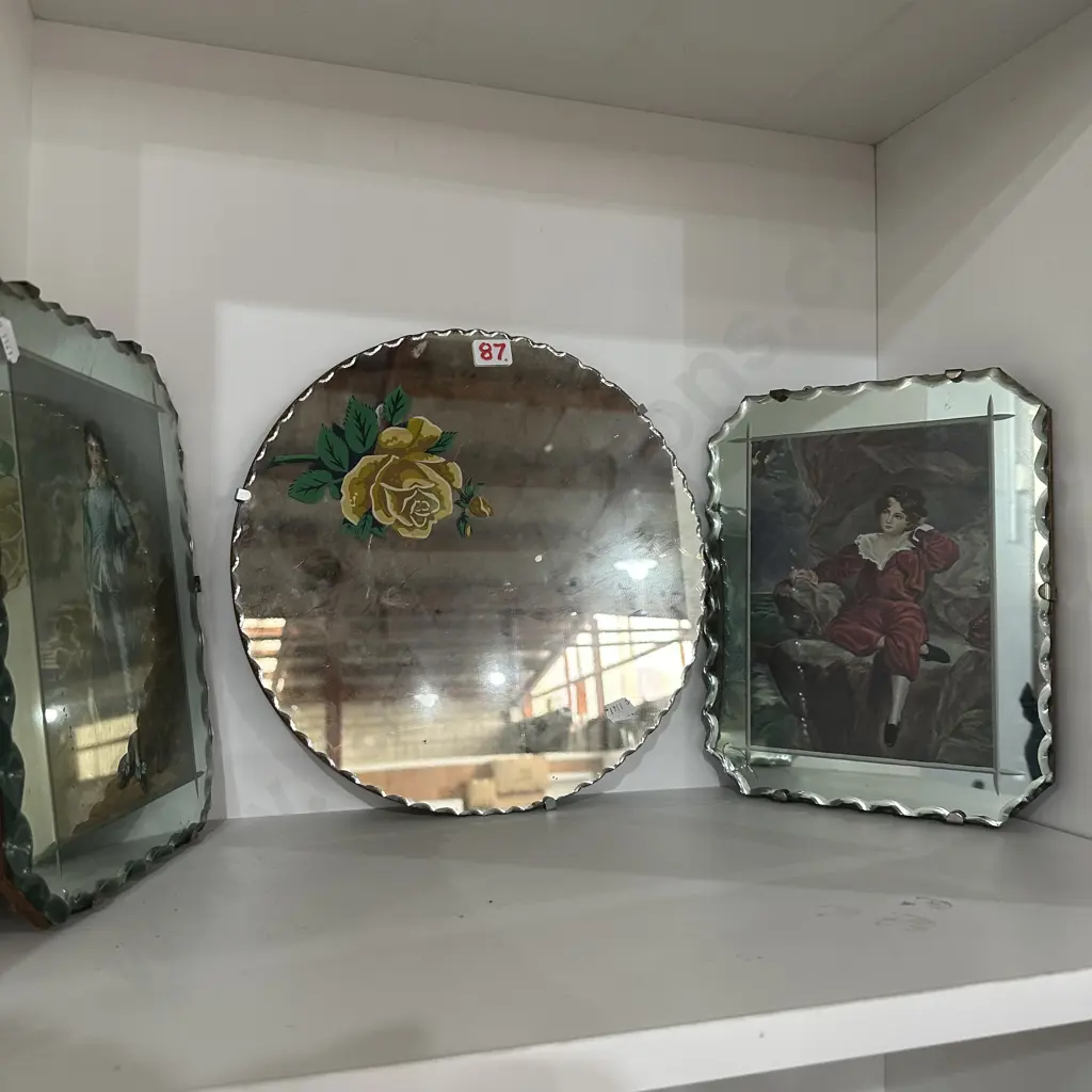 3 vintage mirrors Image 1++