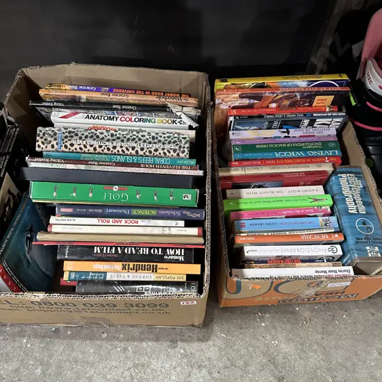 2 box of books