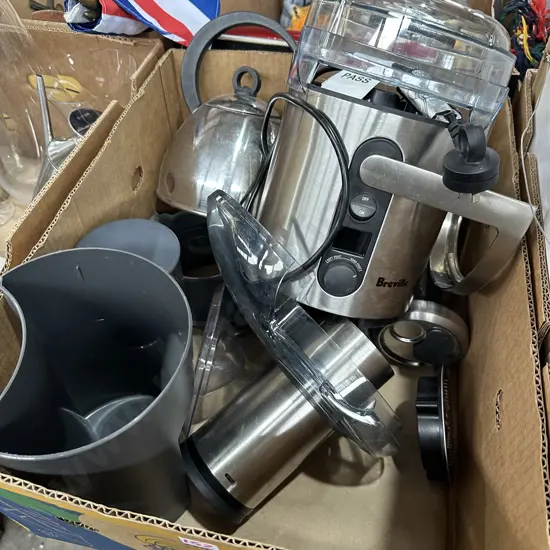 Clean juicer and kettle etc.