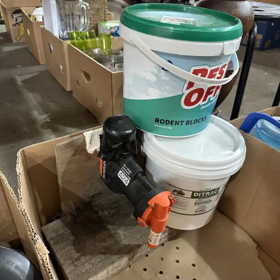 Goodnature cannister powered rat trap plus other rodent product