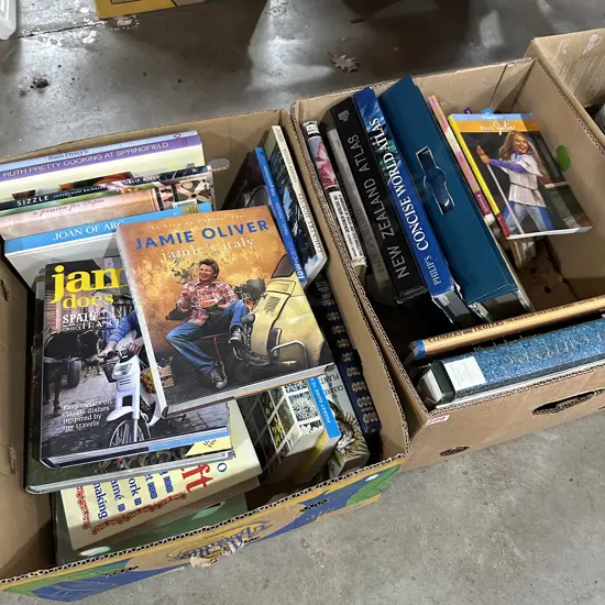 2 box books inc Jamie Oliver