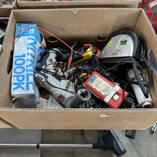 drill, testers etc