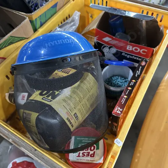 bin regulator, safety mask etc