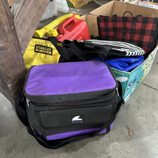 Stanley tool bag, swandri bag, chilli bags, drawer sliders, petrol can