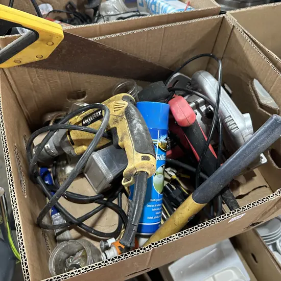 drill, skilsaw etc