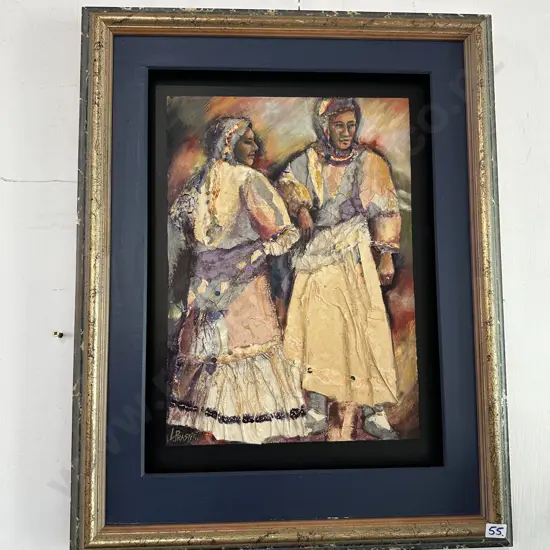 Louise Prastiti painting