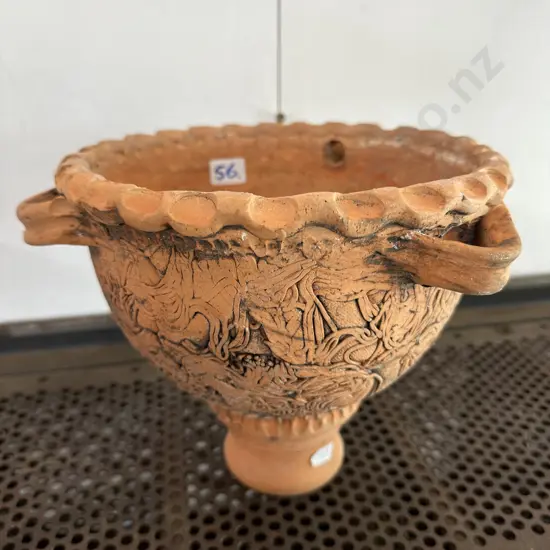 hand made hanging garden planter