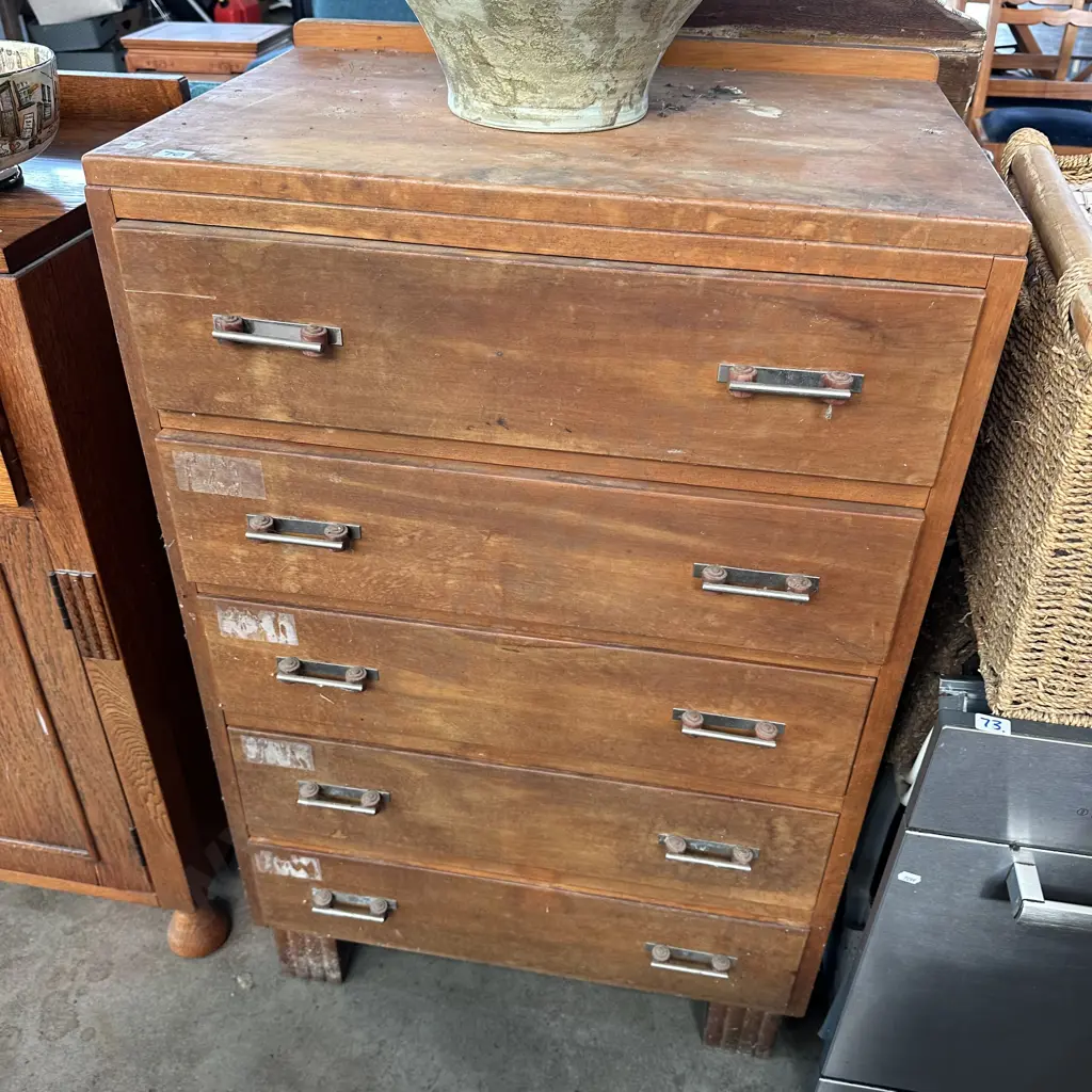 Rimu Art Deco drawers Image 1++