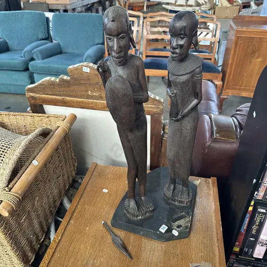 wooden carving - damaged