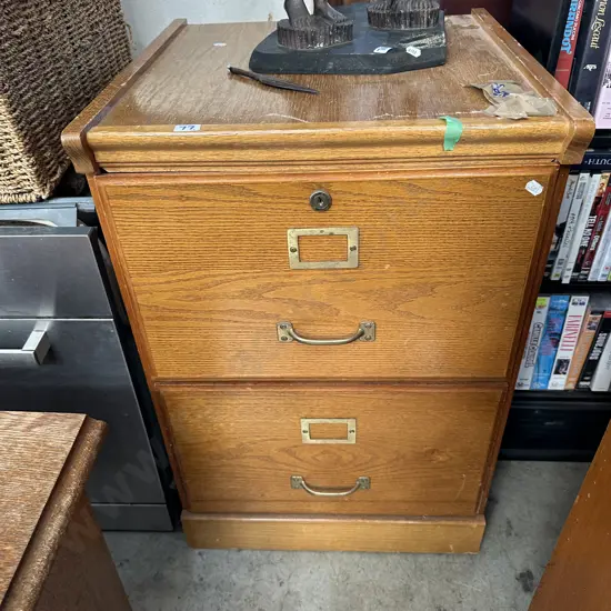 2 drawer file