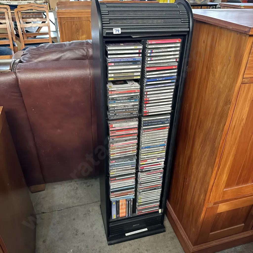 CD collection and rolling front tower Image 1++