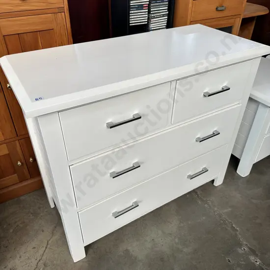 painted Pine chest drawers