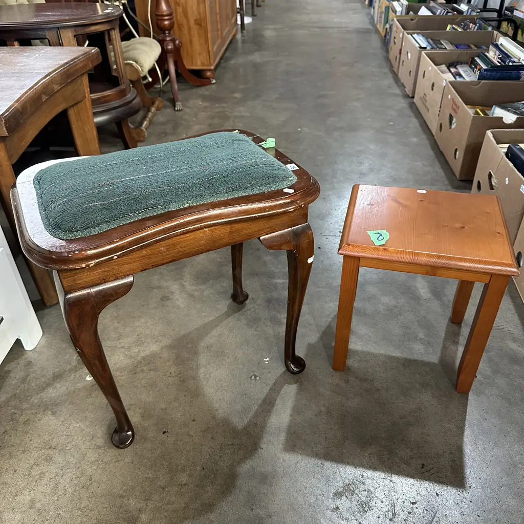 cabriolet leg stool & side table Image 1++