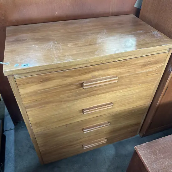 Rimu chest drawers