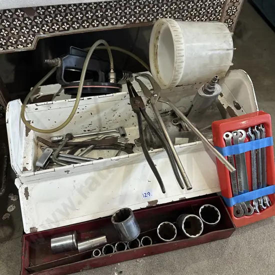 Toolbox and contents.