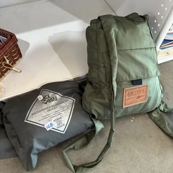 Two waterproof jackets