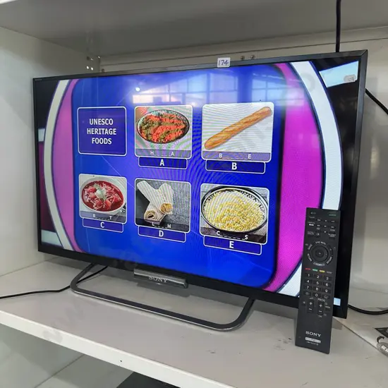 Sony KDL-32W600A 32inch LED backlit LCD TV plus remote & console