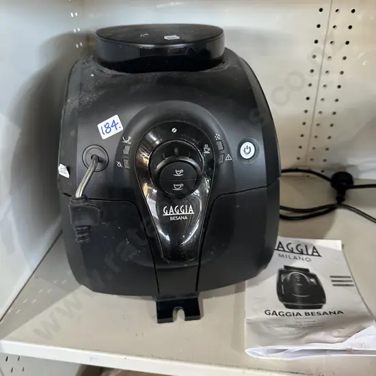 Gaggia Milano coffee machine.