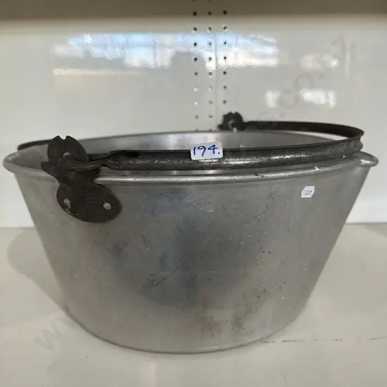 Preserving pan.