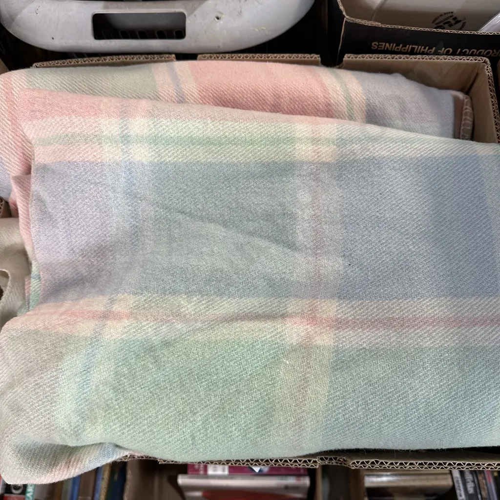 Three vintage blankets. Image 1++