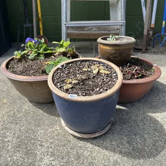 Selection of planters.
