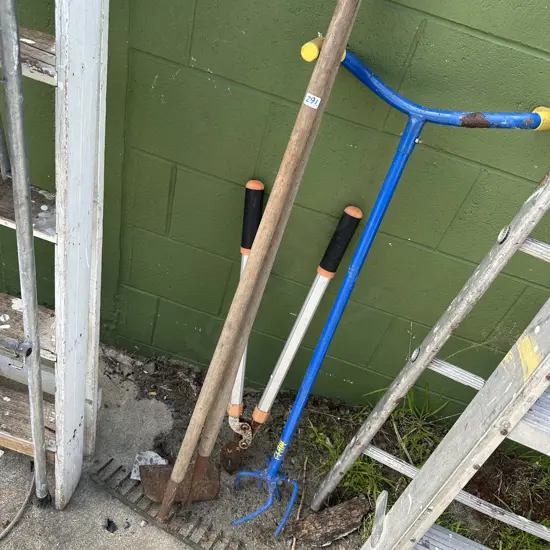Garden tools.