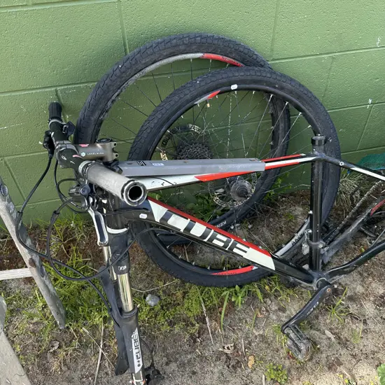 Cube bicycle parts (broken derailer)