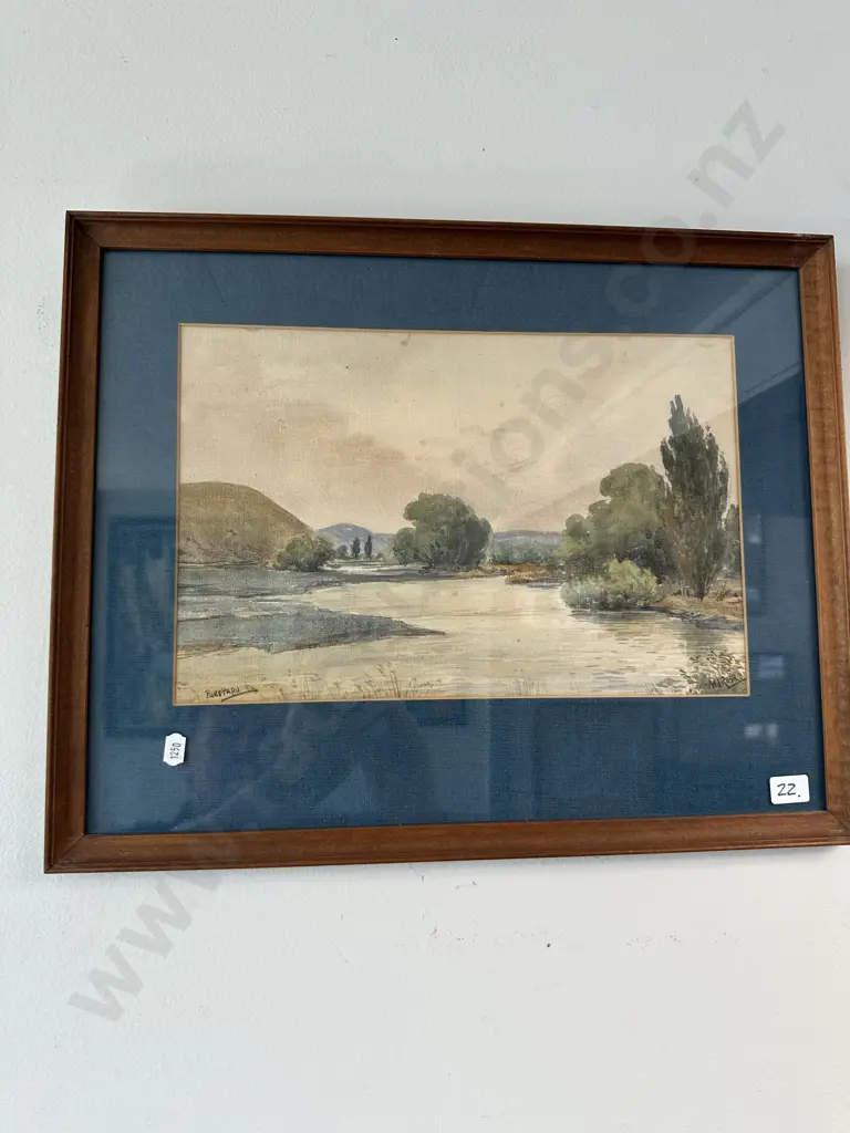 WJ Rush Puketapu water colour Image 1++