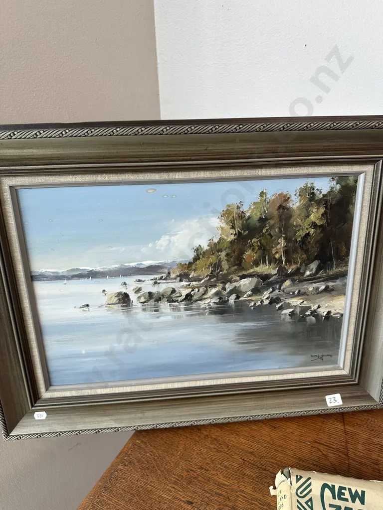 Peter Wallers oil painting signed 1978 Image 1++