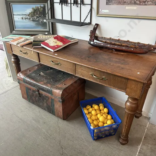 early oak sideboard