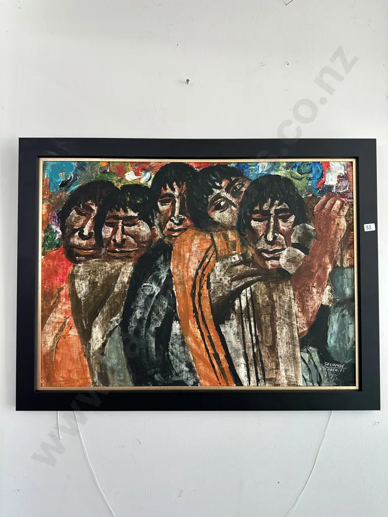 Amilcar Salomon Zorrilla oil painting "Cusco" 1972 700 x 500 Image 1++
