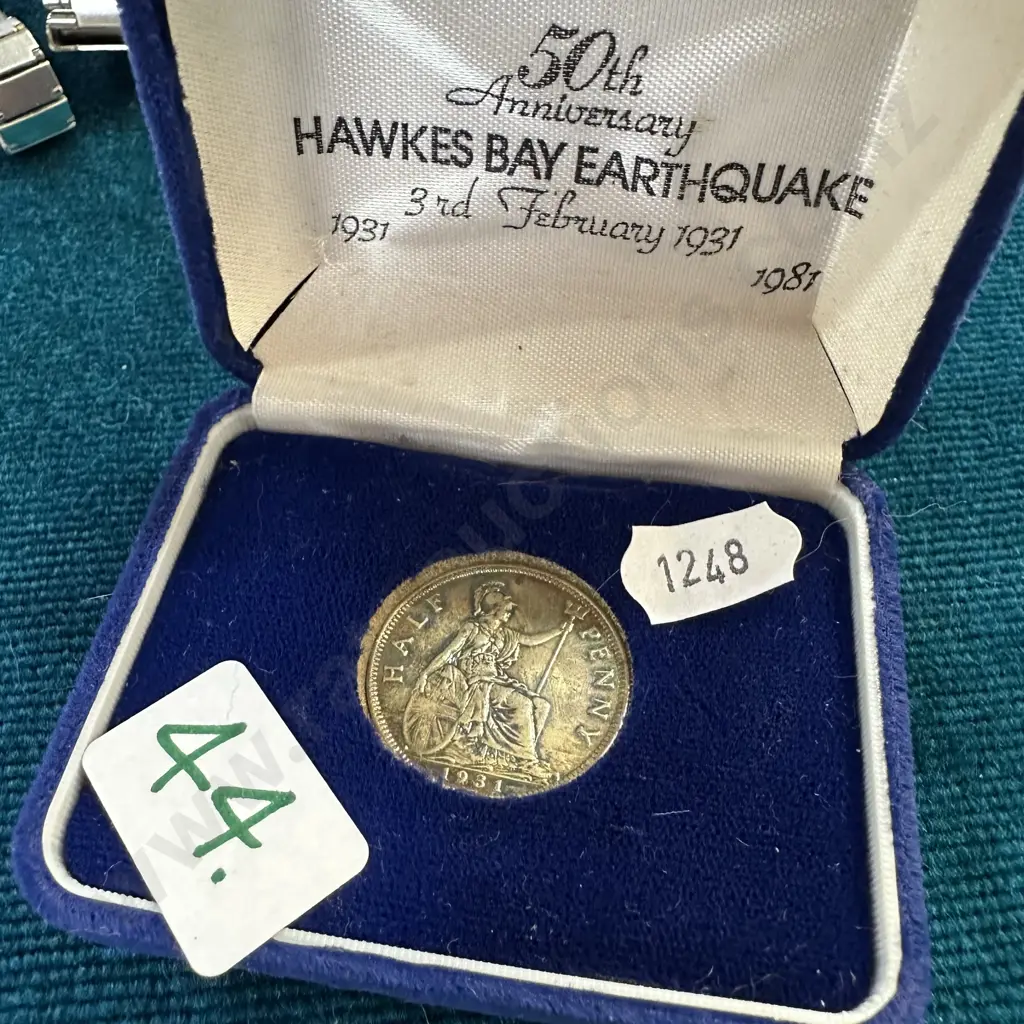 HB earthquake 50th anniversary coin Image 1++